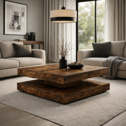 Table basse de Salon en bois - Rokka