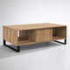 Table basse de Salon en bois - Corea – Chêne artisanal