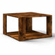 Table basse de Salon en bois - Tessa – Chêne fumé