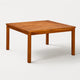Table basse extérieure en bois - Novera – Carrée / L45m / H36cm / L45cm