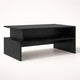 Table basse de Salon rectangle - Sculp – Chêne noir