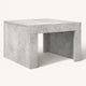 Table basse de Salon carrée - Slab – Gris béton