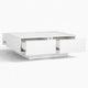 Table basse de Salon rectangle - Solid – Blanc